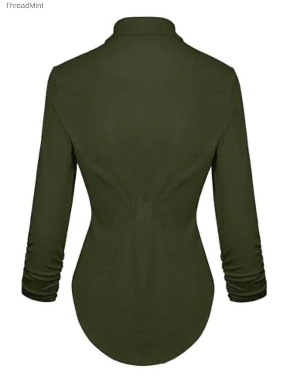 Hybrid & Company Women's High Low Blazer - Rayon Nylon Spandex, Open Front,